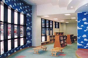 写真:児童図書室