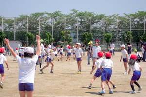 ドッジボール大会の写真