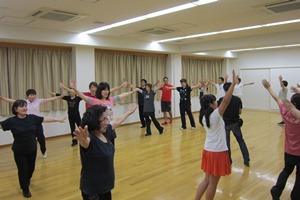 「とよやまDEないと」踊り練習会の写真