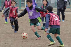 サッカー教室の写真