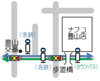 イラスト：伊勢山西地図