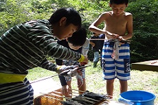 阿智村・豊山町子ども会交流会の写真