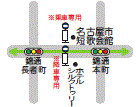 イラスト：錦通本町地図